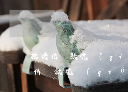 被捷信貸款坑錢(qián)怎樣追回(被捷信貸款坑錢(qián)怎樣追回)