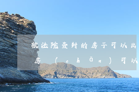被法院查封的房子可以出租嗎(被法院查封的房產(chǎn),可以出租嗎)
