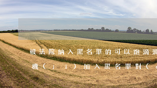 被法院納入黑名單的可以跑滴滴嗎(滴滴把司機(jī)加入黑名單對(duì)司機(jī)有影響嗎)
