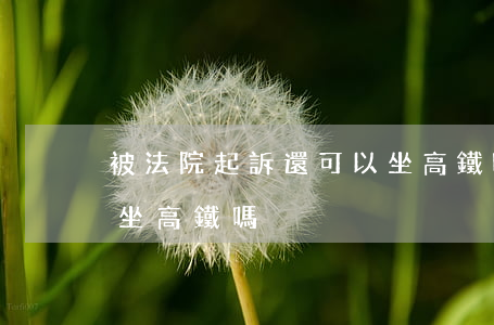 被法院起訴還可以坐高鐵嗎(欠錢被起訴可以坐高鐵嗎)