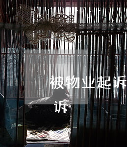 被物业起诉了如何应诉(被物业起诉了如何应诉)