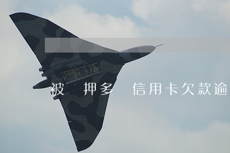 被羈押多張信用卡欠款逾期(欠信用卡被拘留)