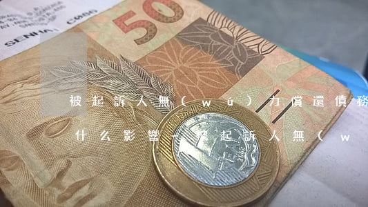 被起訴人無(wú)力償還債務(wù)有什么影響-被起訴人無(wú)力償還債務(wù)有什么影響嗎