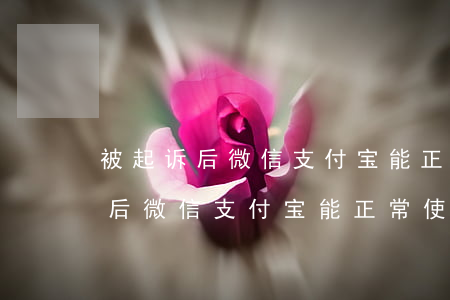 被起诉后微信支付宝能正常使用吗-被起诉后微信支付宝能正常使用吗安全吗