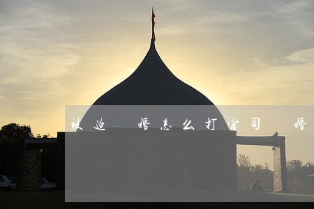 被迫離婚怎么打官司(離婚官司步驟)