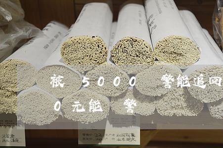 被騙5000報警能追回錢嗎(被騙了5000元能報警嗎)