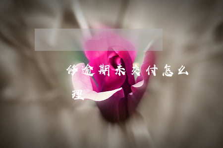 裝修逾期未交付怎么辦(裝修逾期未交付怎么辦理)