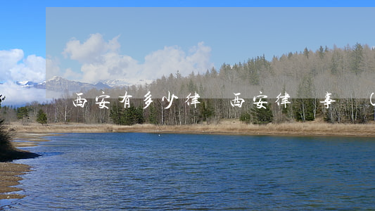 西安有多少律師(西安律師事務(wù))