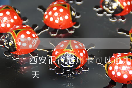 西安银行信用卡可以逾期几天(信用卡逾期4天)