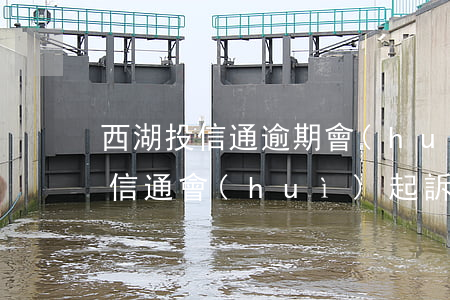 西湖投信通逾期會(huì)怎么樣 西湖投信通會(huì)起訴你嘛