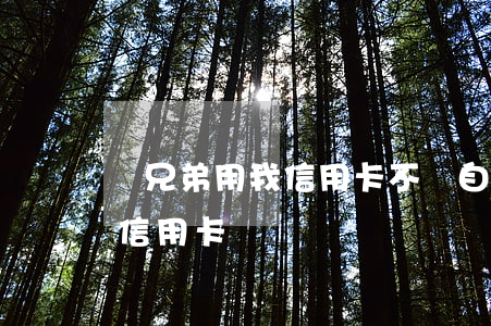 親兄弟用我信用卡不還(自己的兄弟姐妹欠了信用卡)