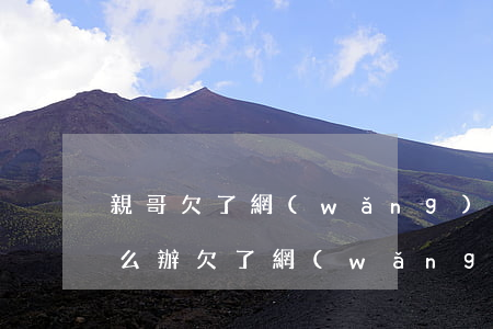 親哥欠了網(wǎng)貸二十萬沒錢還怎么辦(欠了網(wǎng)貸幾十萬沒錢還了怎么辦)
