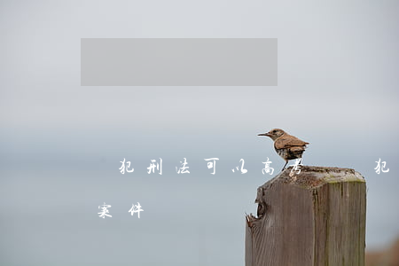 觸犯刑法可以高考嗎(觸犯了刑法是不是刑事案件)
