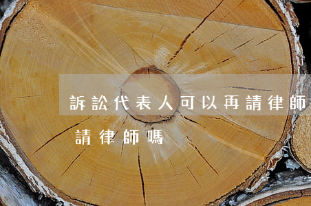 訴訟代表人可以再請律師嗎(民事訴訟被告要請律師嗎)