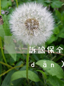 訴訟保全可以律師代為簽字嗎(訴訟保全擔(dān)保公司與律師是一家人嗎)
