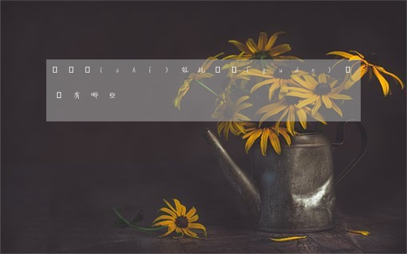 訴訟時(shí)效抗辯權(quán)種類有哪些