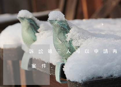 訴訟第三人可以申請再審嗎(可以申請再審的案件)