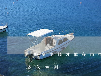 詐騙多少錢才能在市中院開庭(詐騙開庭審理多久宣判)