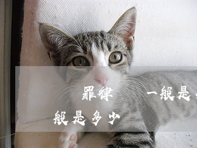 詐騙罪律師費一般是多少(詐騙請律師費用一般是多少錢)