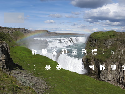 詐騙金額量刑標(biāo)準(zhǔn)是多少(公司詐騙金額量刑標(biāo)準(zhǔn)是多少)