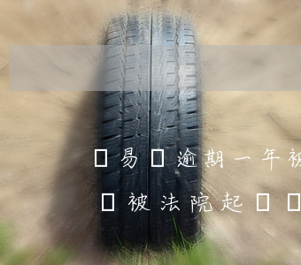 誠易貸逾期一年被起訴(恒易貸逾期三個月了會被法院起訴嗎)