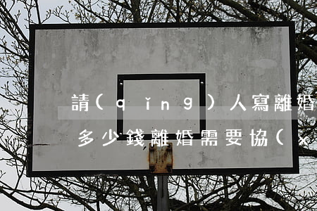 請(qǐng)人寫離婚協(xié)議書多少錢(離婚需要協(xié)議書?)