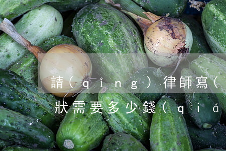 請(qǐng)律師寫(xiě)離婚起訴狀需要多少錢(qián)(請(qǐng)律師寫(xiě)離婚訴狀一般需要多少錢(qián)?)