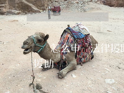 請問怎么申請法律援助(怎么樣可以申請法律援助)