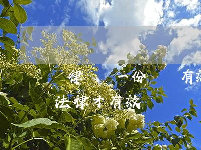 請律師寫一份遺囑有效嗎(自己寫遺囑怎么寫法律才有效)