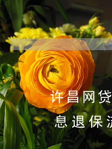 许昌网贷逾期退息退保的方法技术-网贷退息退保流程攻略