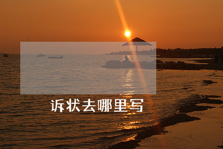 诉状去哪里写