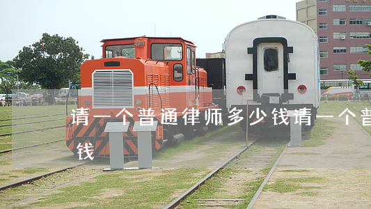 请一个普通律师多少钱(请一个普通律师多少钱)