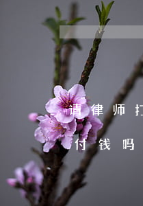 请律师打官司是先付钱吗(请律师打官司是先付钱吗 官司打输了律师费)
