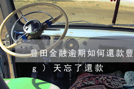 豐田金融逾期如何還款(豐田金融當(dāng)天忘了還款)