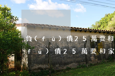 負(fù)債25萬要和家人坦白嗎-負(fù)債25萬要和家人坦白嗎