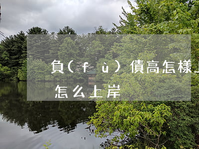負(fù)債高怎樣上岸-負(fù)債高怎么上岸