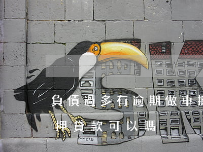 負債過多有逾期做車抵押貸款(有負債車子抵押貸款可以嗎)