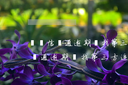 財園信貸通逾期會找第三方追償嗎-財園信貸通逾期會找第三方追償嗎知乎