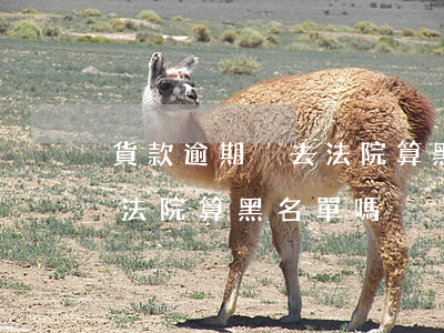 貨款逾期沒去法院算黑名單嗎 貨款逾期沒去法院算黑名單嗎