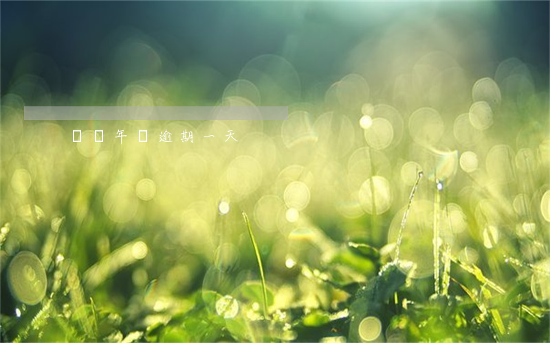貨車年檢逾期一天
