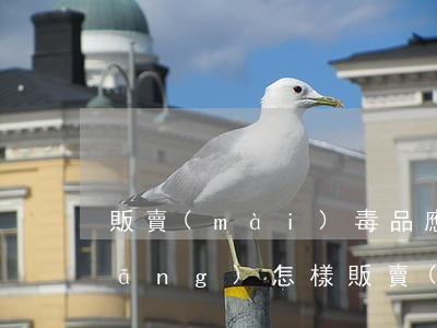 販賣(mài)毒品應(yīng)當(dāng)怎樣(販賣(mài)毒品應(yīng)當(dāng)怎樣做)