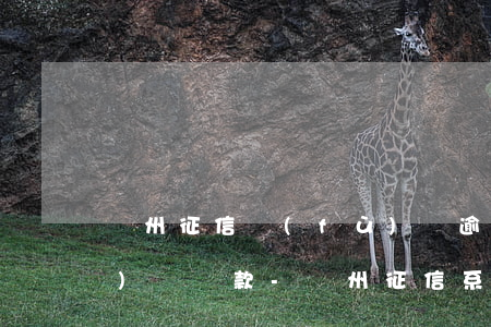 貴州征信負(fù)債逾期如何規(guī)劃還款-貴州征信系統(tǒng)查詢系統(tǒng)