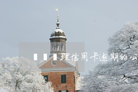 貴陽處理信用卡逾期的公司