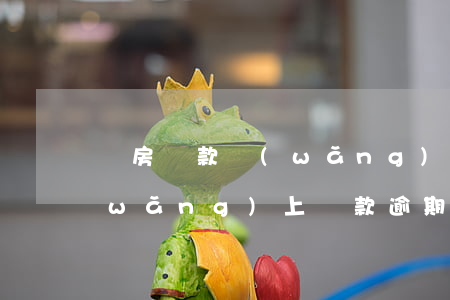 買房貸款網(wǎng)貸逾期怎么辦(網(wǎng)上貸款逾期怎么辦?后果其實很嚴(yán)重)