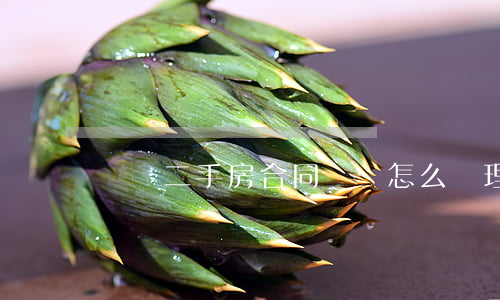 買賣二手房合同糾紛怎么處理