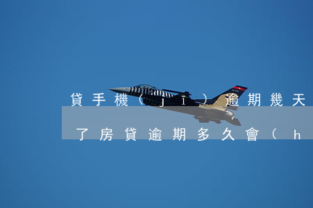 貸手機(jī)逾期幾天就會(huì)黑了(房貸逾期多久會(huì)終身黑戶)