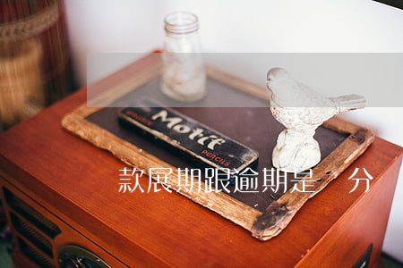 貸款展期跟逾期是無分別(展期貸款是不良嗎)