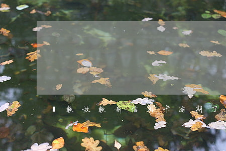 貸款放款前信用卡逾期了