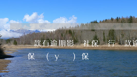貸款有逾期影響社保(銀行貸款逾期會影響社保醫(yī)保嗎)