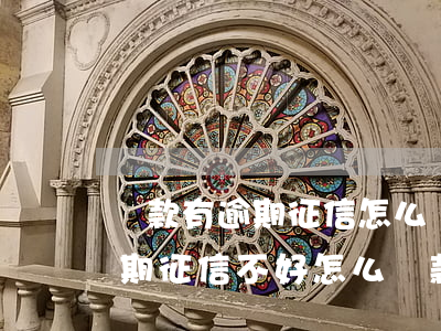 貸款有逾期征信怎么養(yǎng)-有逾期征信不好怎么貸款
